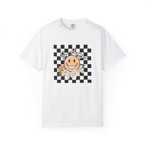 Cheerful Graphic Tee for Trendy Vibes, Perfect for Casual Days, Gift for Friends, Summer Outfits, Unique Smiley Design